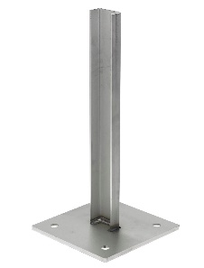 Paalhouder in inox voor GL48 t.e.m. GL54